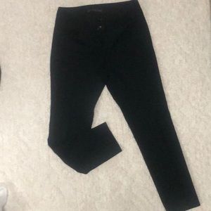 The Limited exact stretch crop black dress pants